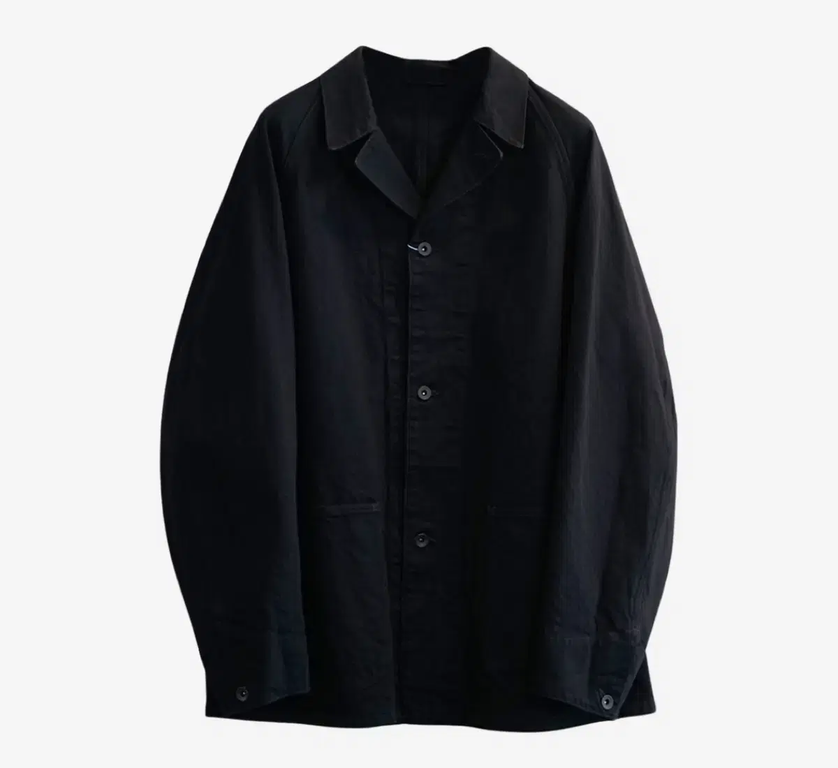 ジャケット・アウター COMOLI 25AW BLACK DENIM ZIP PARKA size1 COMOLI 新品未使用 COMOLI 25AW BLACK DENIM ZIP PARKA